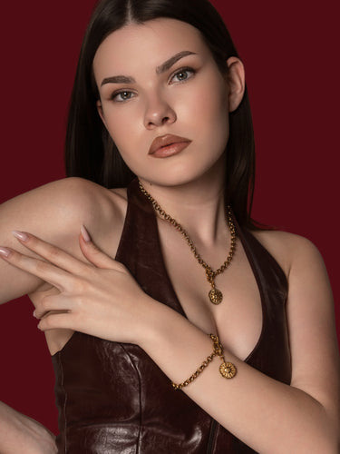 Zodiac Wheel Necklace