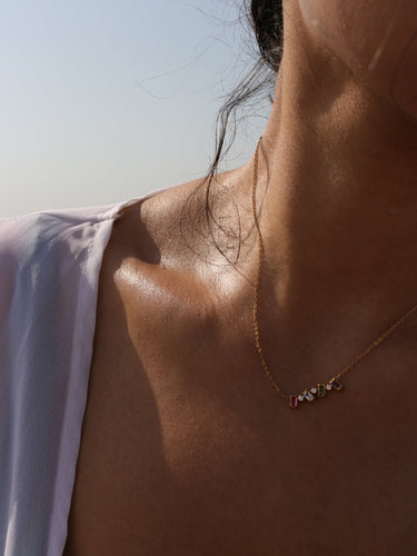 Aurora Gemstone Necklace